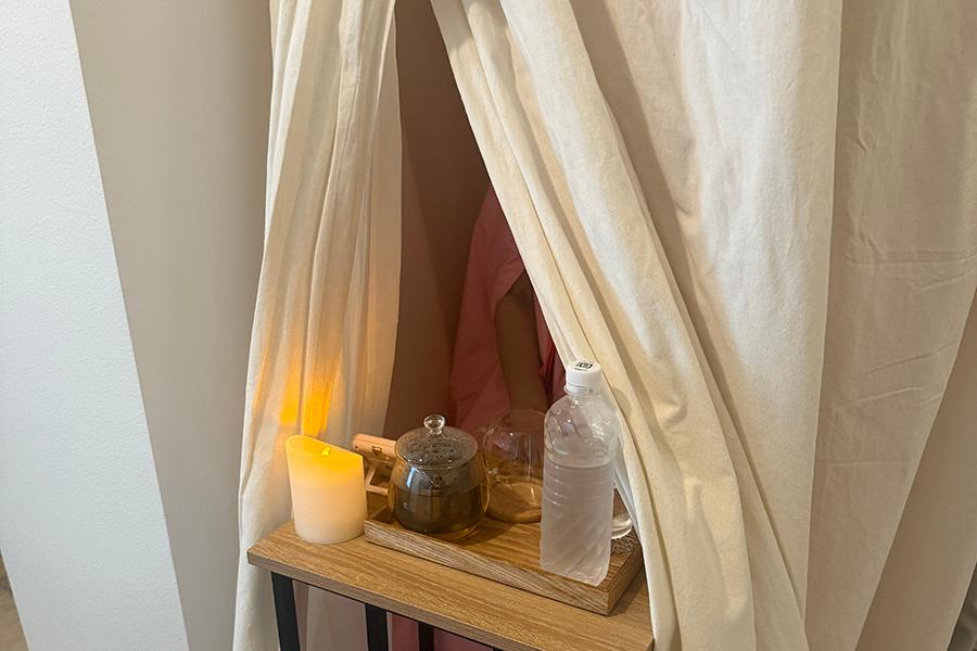 【新規限定】【体調に合わせて養生茶をご提供】ハーブテントでよもぎ蒸し 40分 通常料金6,600円