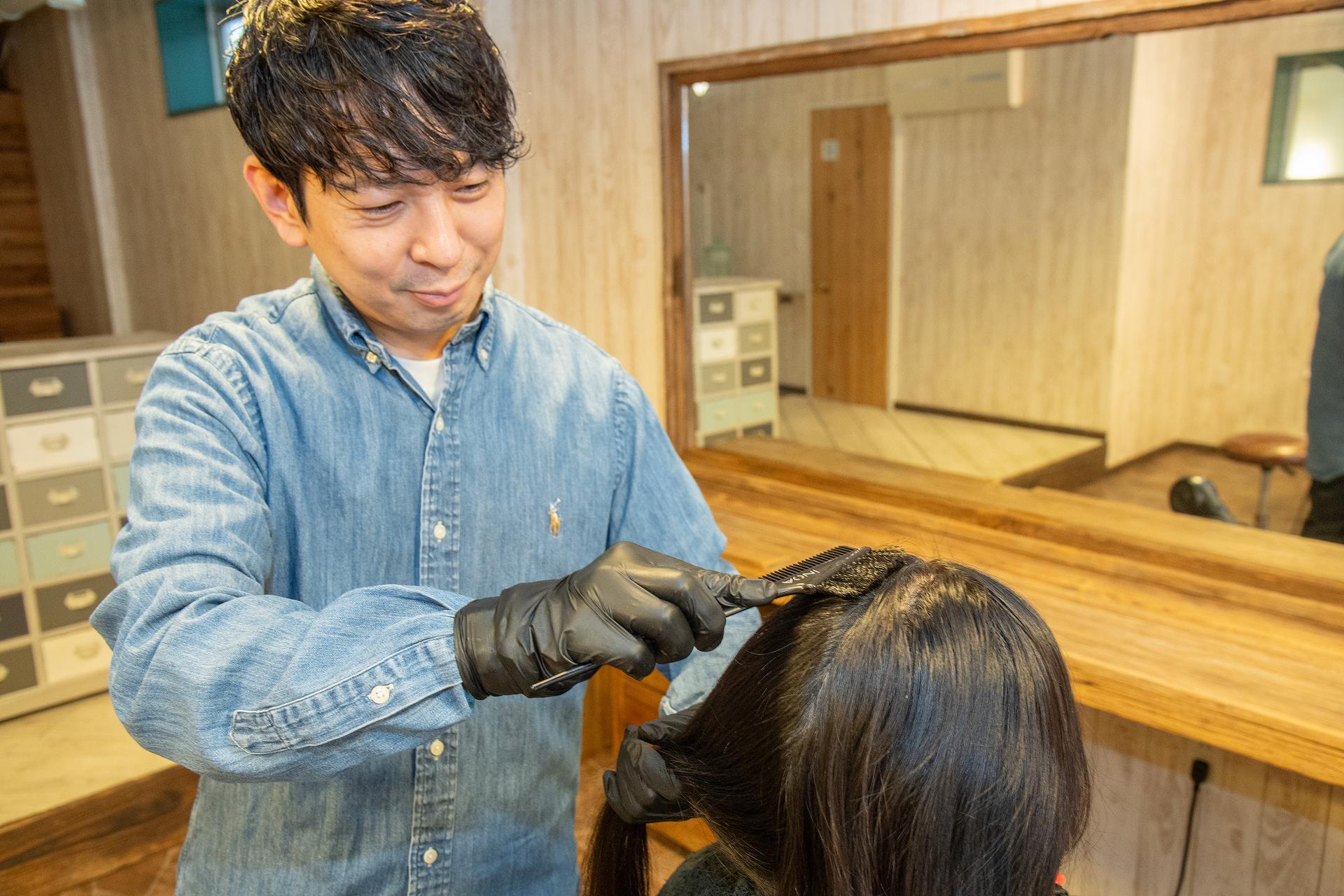 カットカラー★トリートメント付き(シャンプーブロー込み) 135分