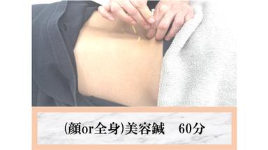 【初回限定50％オフ】(顔＋身体)美容鍼60分