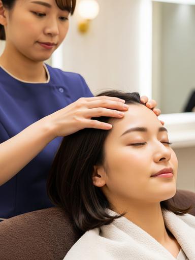 ドライヘッドスパ60分+ボディ30分