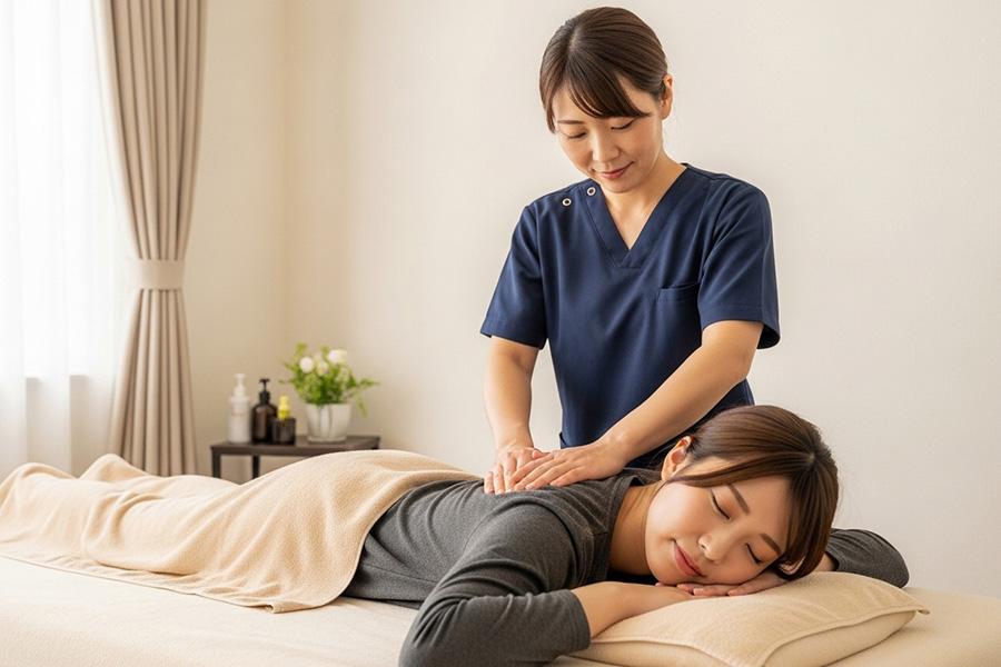 ボディ60分+眼精疲労30分　5850円→