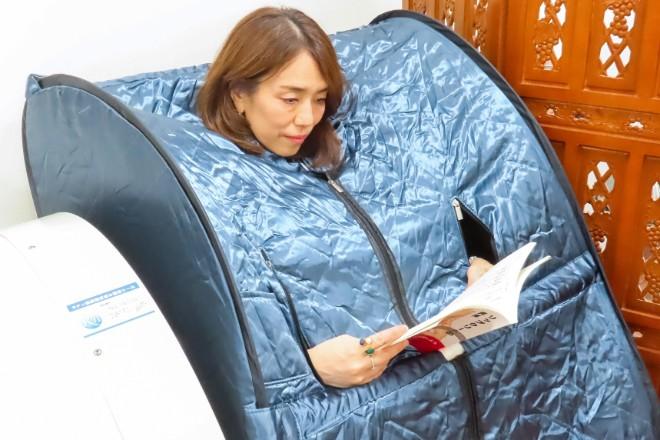 【全員OK】【美肌・リフレッシュ】ホルミシスルーム岩盤浴ラドン石のラドンスチーム  50分