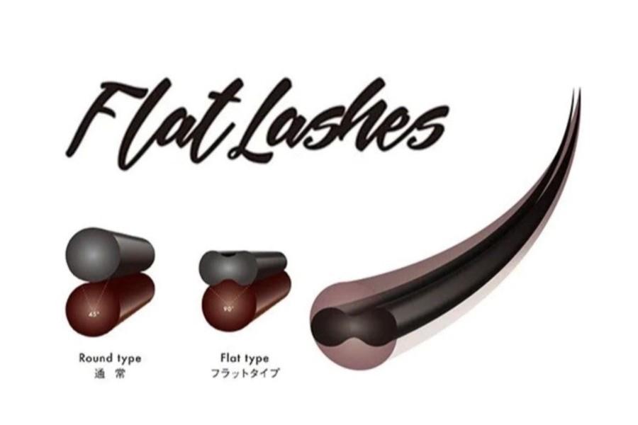 エクステフラットラッシュ(コーティング付き)60本 60分
