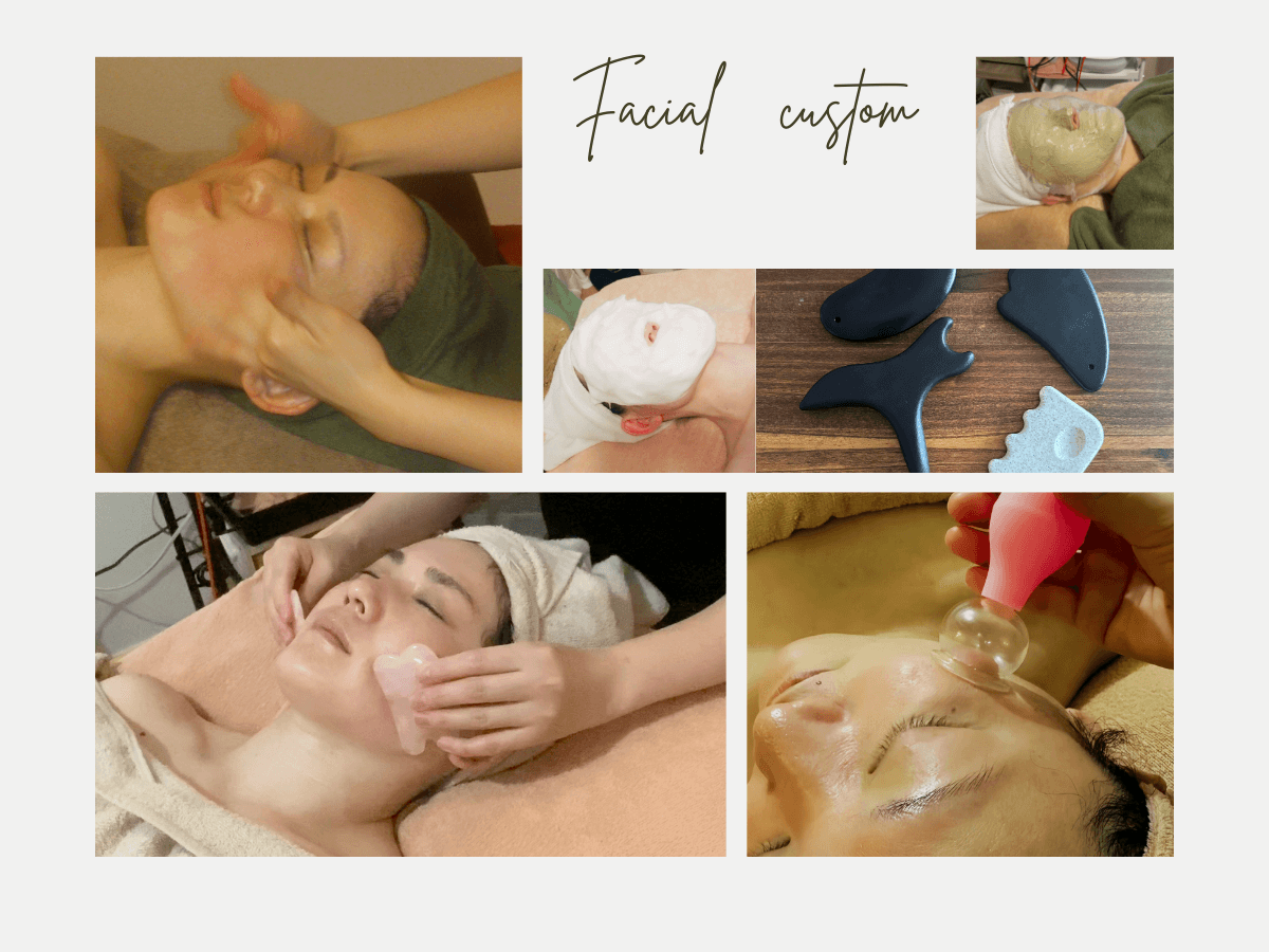 【新規限定】【フェイシャル】疲れ顔に！癒しアロマコース　トータル60分  通常料金8,000円