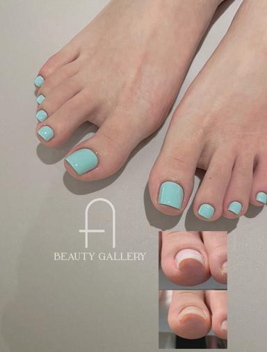 pedicur 巻き爪ケア効果があるフットワンカラー(フットバス付き) 60分