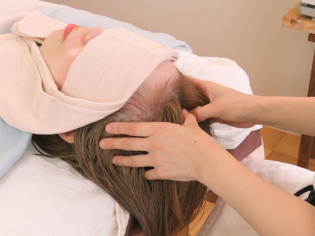 【心と脳を癒すヘッドセラピー】ドライヘッドスパ ＋フットリフレクソロジー  90分