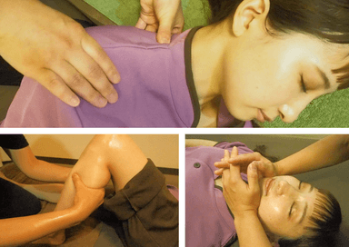 極上の整い　【口コミ割】アロマフット+ほぐし整体orマタニテ+小顔矯正 120分