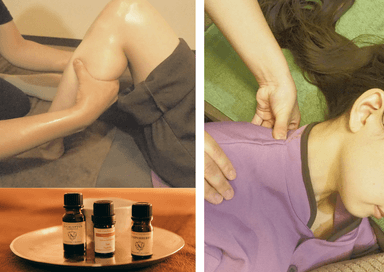 お薦め◎　【口コミ割】アロマフット40分+ほぐし整体orマタニティ60分