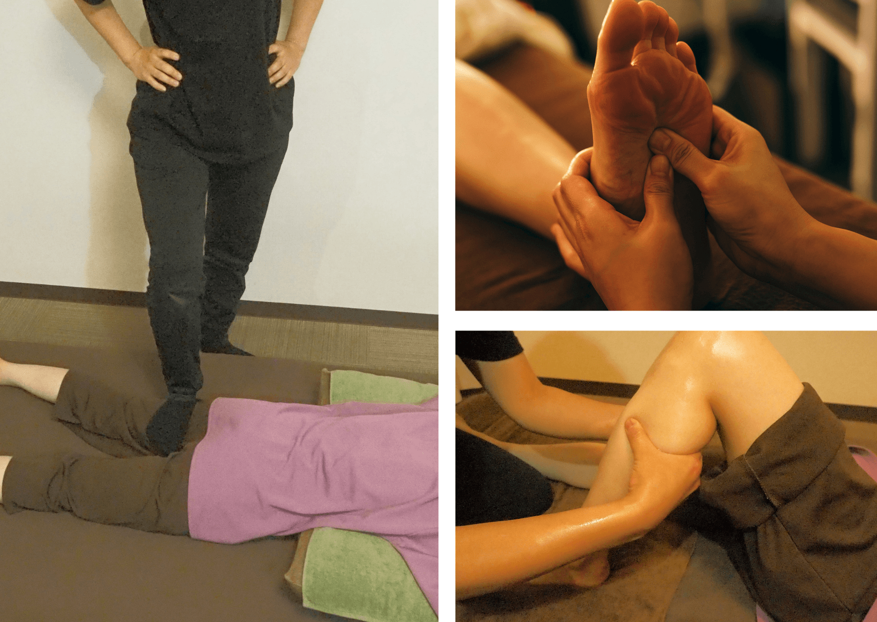 足踏み＆オイルフット下半身集中パッケージ 60分