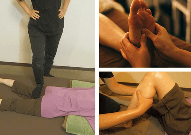 【巡り解消★デトックス】足踏み＆アロマフット下半身集中パッケージ 60分