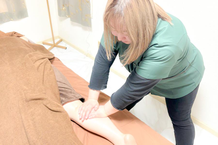 スペシャルリンパセット(リンパ90分＋フット15分＋ヘッド15分)