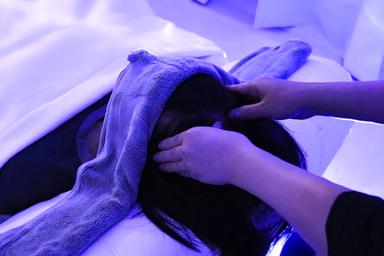 ドライヘッドスパ(首・肩・手・足オイルトリートメント込) 90分