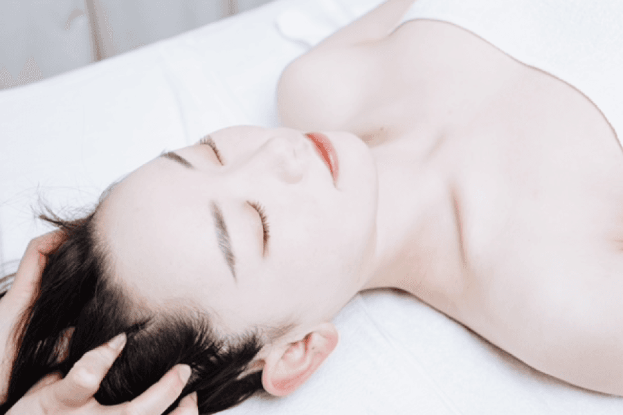 和漢湯掛け流しヘッドスパ 60分