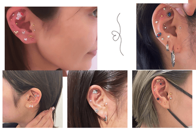 耳つぼジュエリー(付け放題) 45分