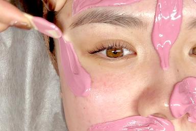 【美肌】全顔ハーブピーリング+全顔ワックス脱毛 120分