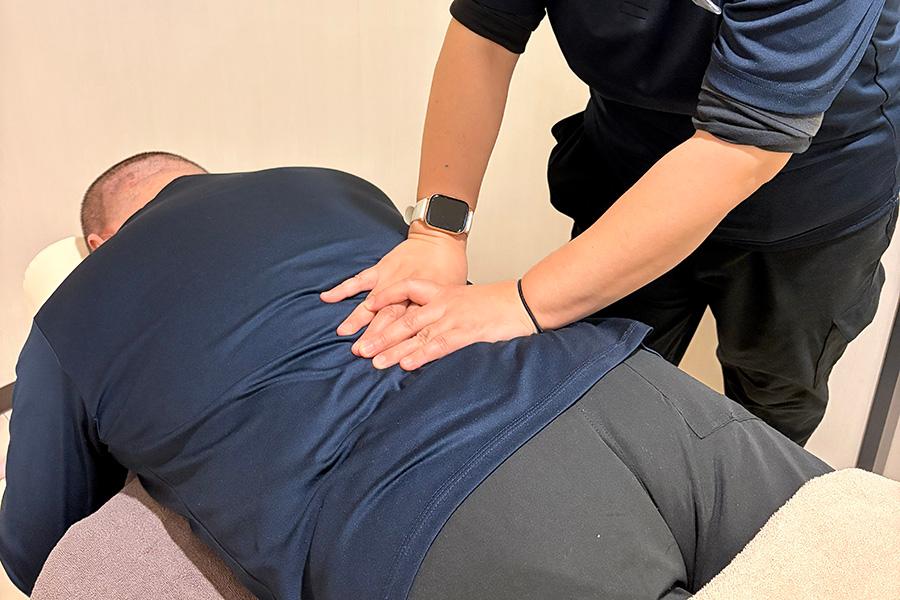 《上半身》ロング コース 75分