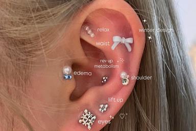 《SNSで話題沸騰中！》 耳ツボジュエリー 30分