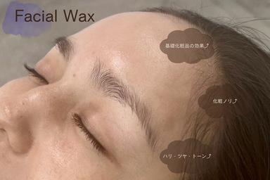 フェイシャルワックス(顔) 60分