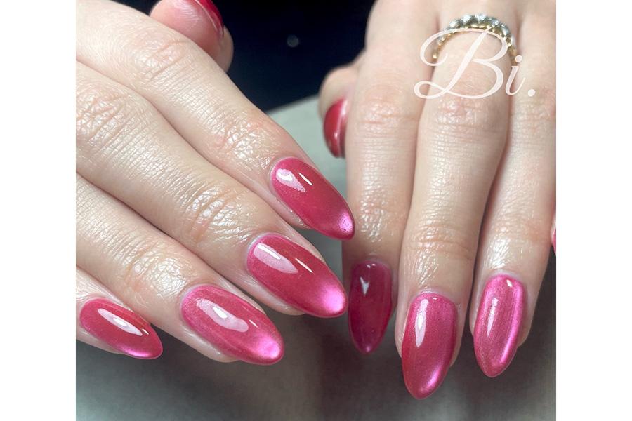 【ハンドネイル】マグネット、フラッシュ［オフ&ケア込み］ 120分