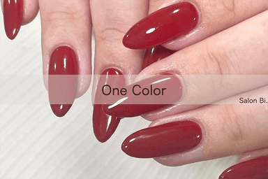 【ハンドネイル】ワンカラー ［オフ&ケア込み］ 120分