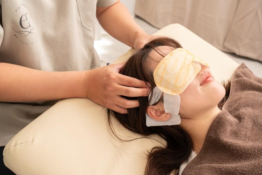 ドライヘッドスパ(ホットアイマスク付) 60分