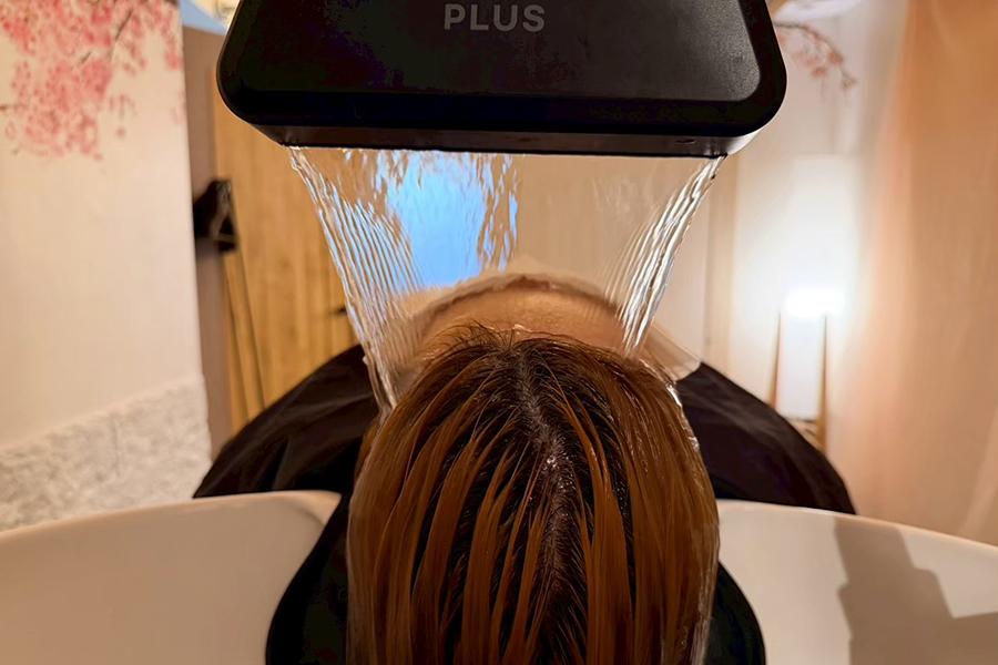 《頭浸浴/頭皮環境にあわせて対応》毛育促進+疲労回復ヘッドスパ  80分