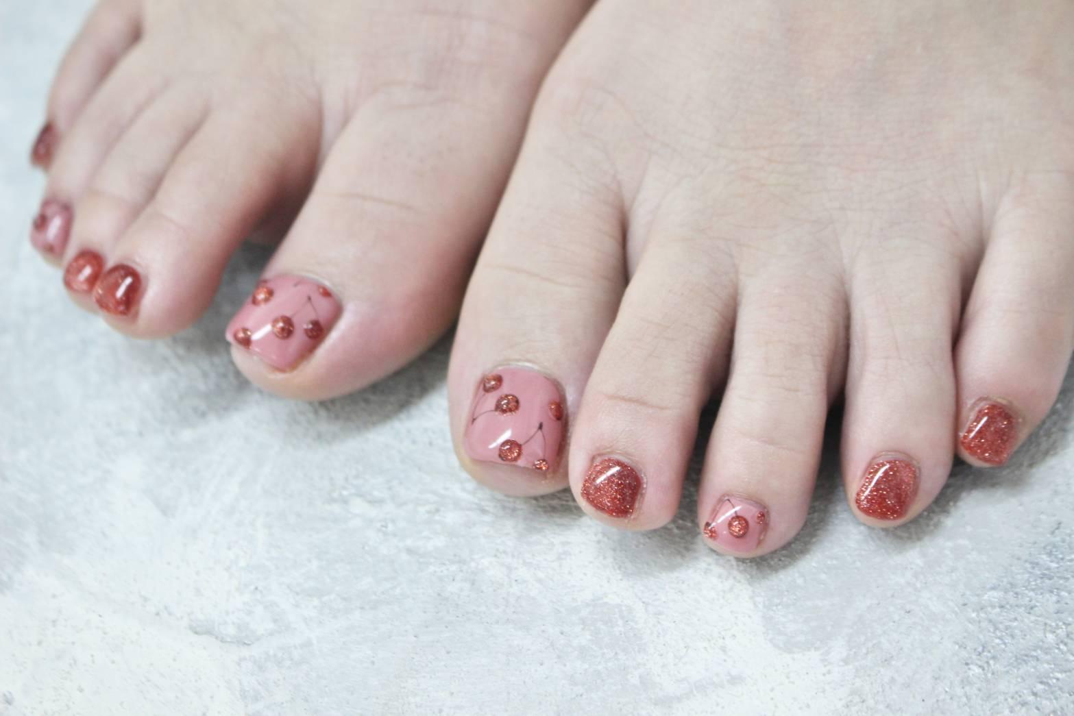 【再来限定】【フットバス付☆】豊富なサンプルから☆アート6本デザインコース 120分