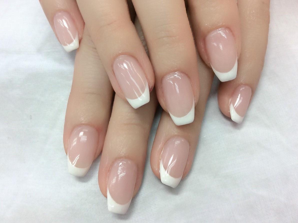 【ハンドジェル】フレンチ／バーチャルフレンチ