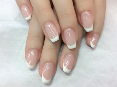 【ハンドジェル】フレンチ／バーチャルフレンチ