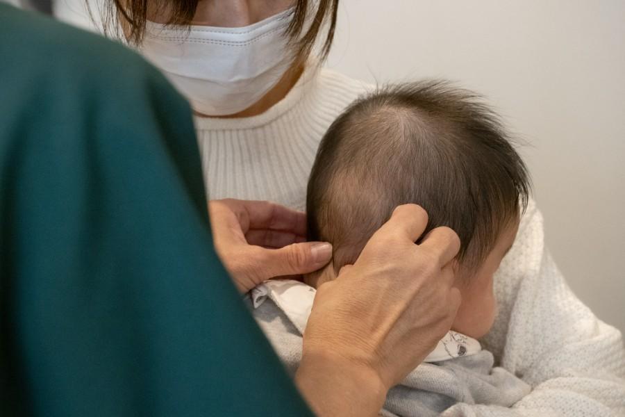 赤ちゃん頭蓋骨調整 50分