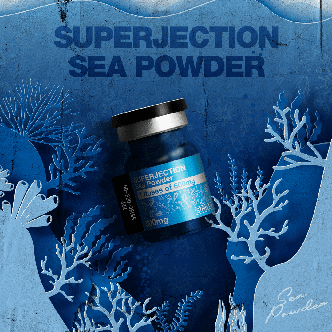 【SUPERJECTION】《肌入替ピーリング》Sea Powder導入ニキビ・毛穴・肌質改善