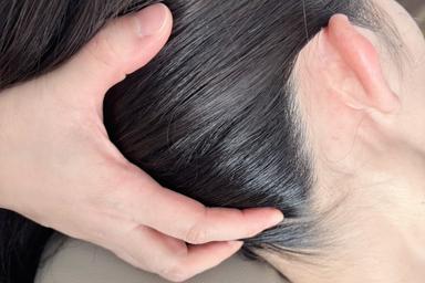 《お忙しい方へ》ドライヘッドケア(頭〜首)所要時間45分