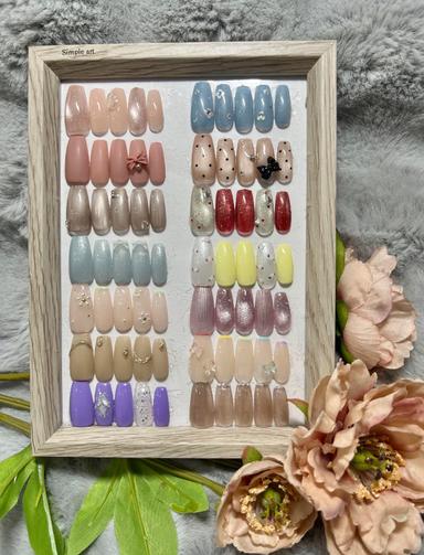 【オフ無】定額シンプルアート 75分