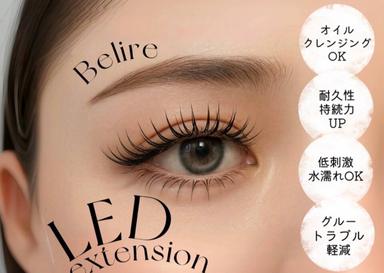 【オフ無】【LED】フラットラッシュ100本 60分