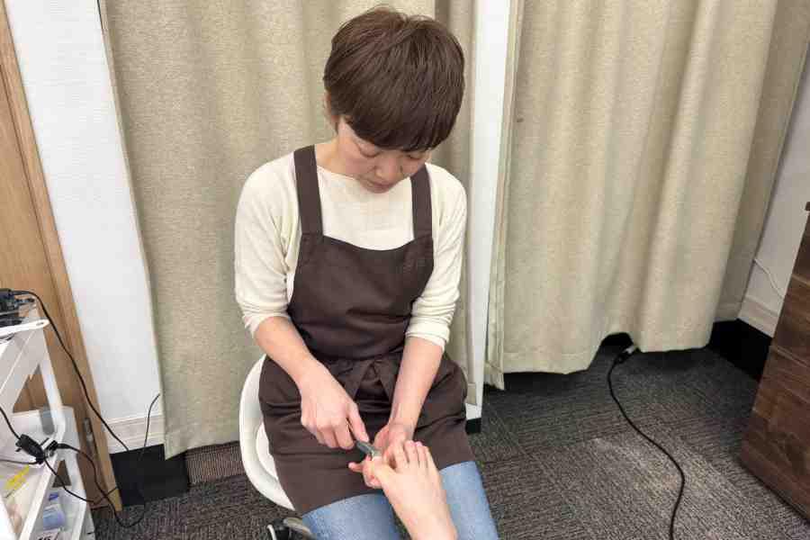 トラブル爪カット(肥厚爪・巻き爪) 60分