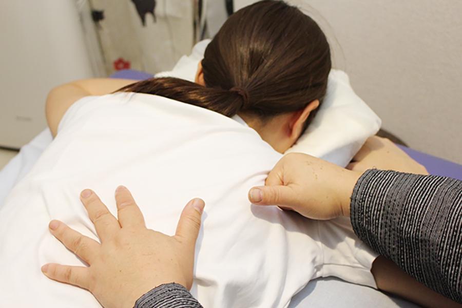 つらいところをしっかりと揉む、もみほぐし90分