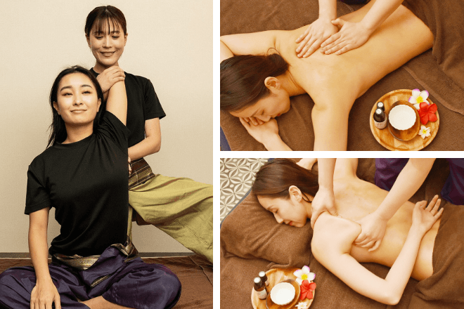 タイ古式60分+オイルトリートメント60分