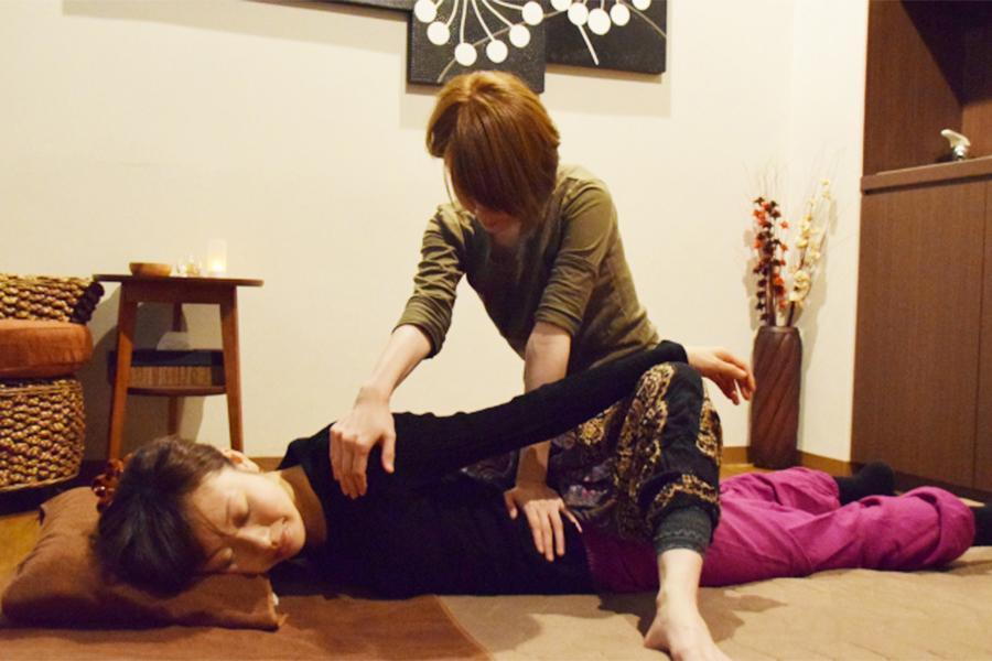 85分コースbody oil+Thai traditional massage85