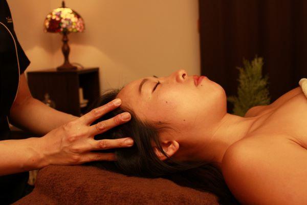 【頭痛・眼の疲れにお悩みの方】快眠ドライヘッド＆肩凝りリンパ５０分　通常料金７０００円